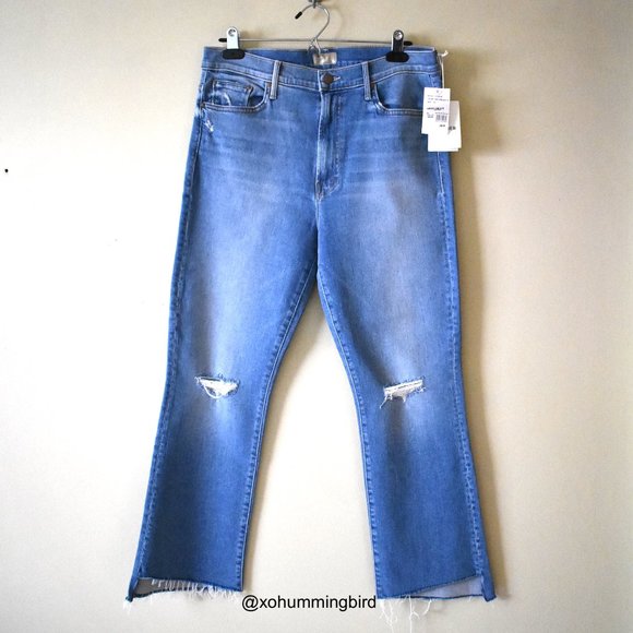 MOTHER | The Insider Crop Step Fray (Thrilling Shots) - Picture 6 of 16